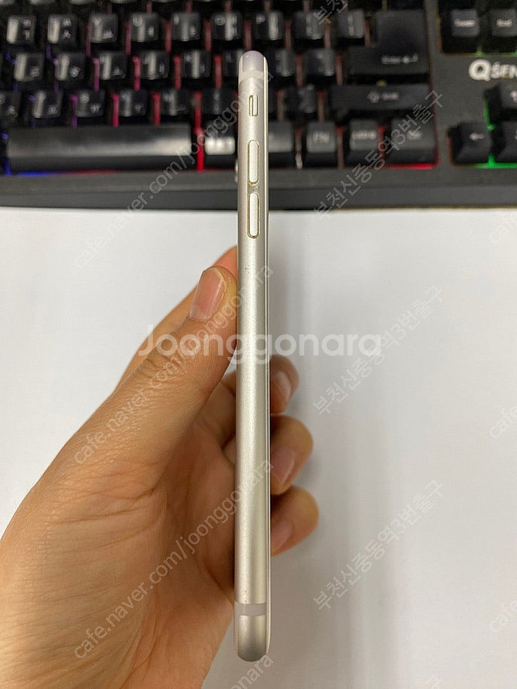 206081 아이폰6 실버 외관깔끔 64GB 배터리성능94% 인스타감성카메라 전용폰추천 8만 부천--4